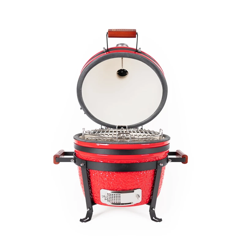 Kamado4u EVO Traveller kerámia grill piros asztali