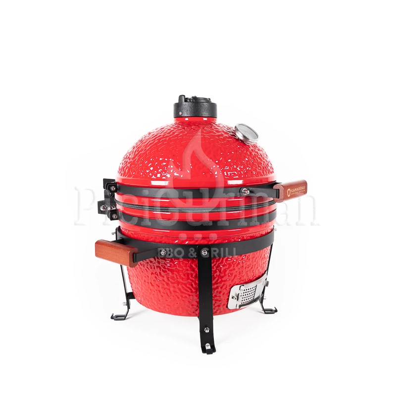 Kamado4u EVO Traveller kerámia grill piros asztali