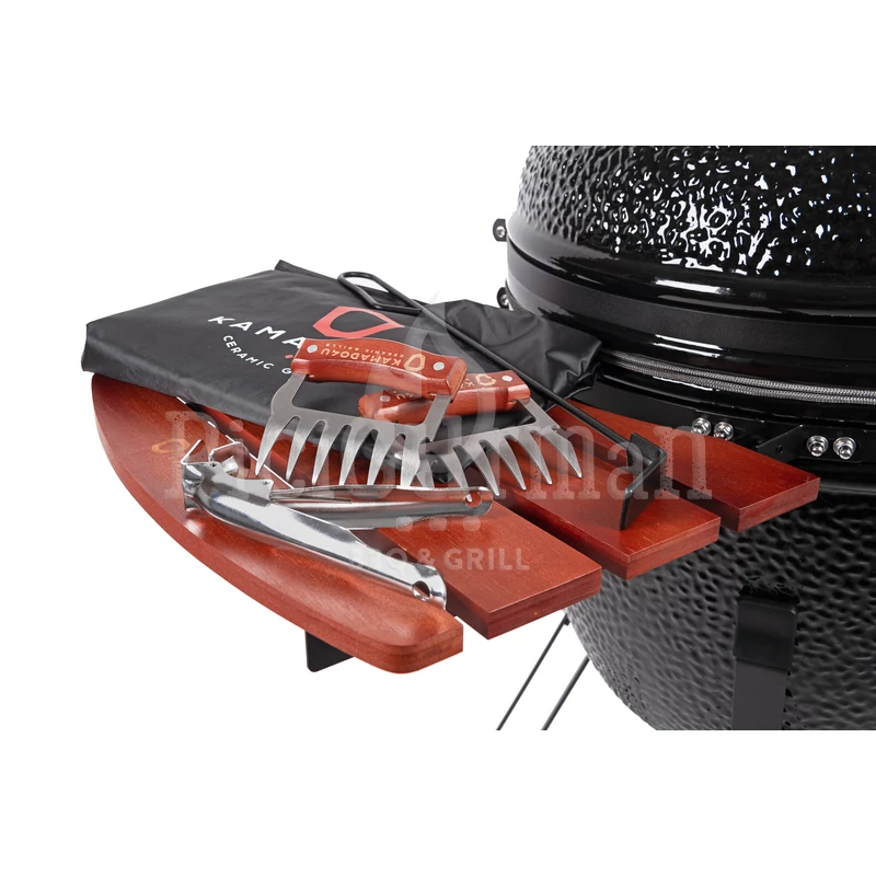 Kamado4u NEO CLASSIC Greater kerámia grill fekete állványos