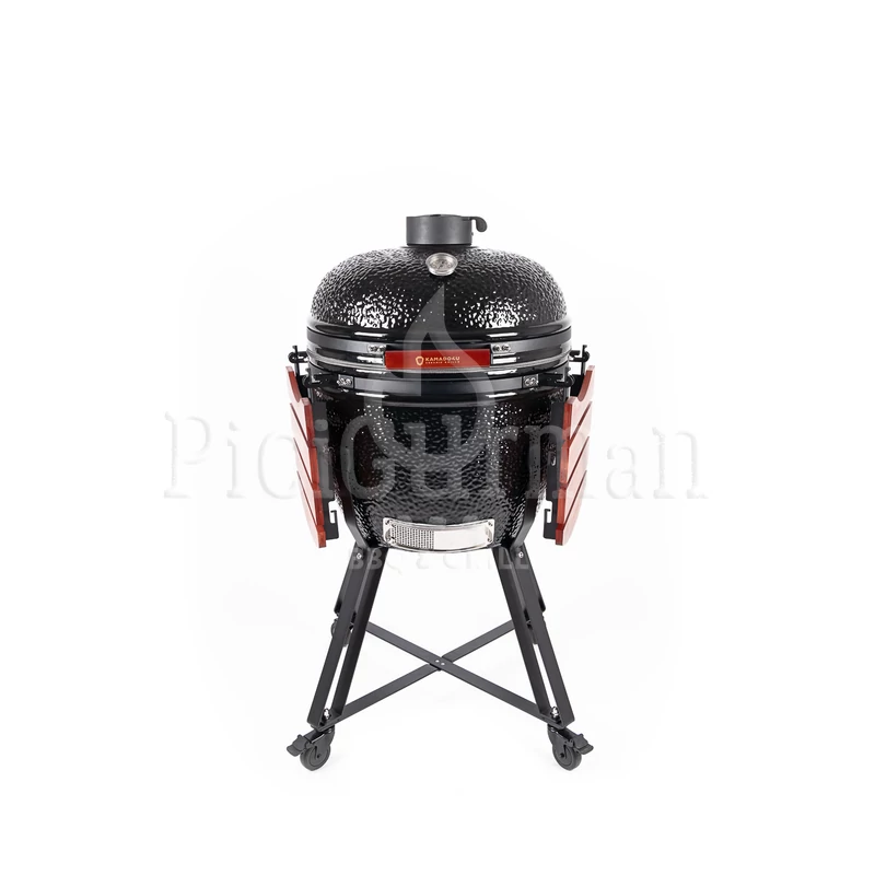 Kamado4u NEO CLASSIC Greater kerámia grill fekete állványos