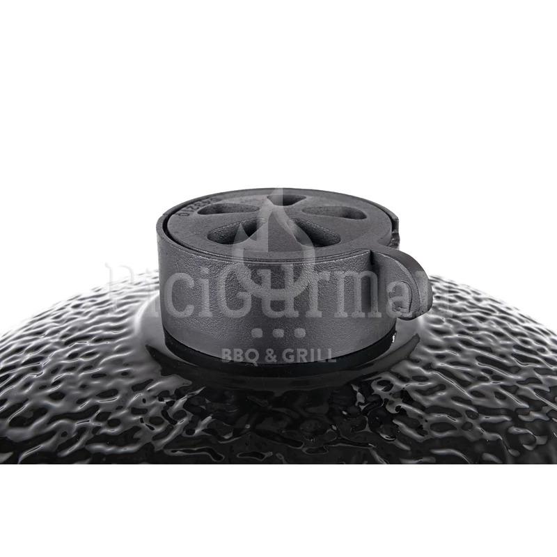 Kamado4u NEO CLASSIC Meater kerámia grill fekete pultba építhető