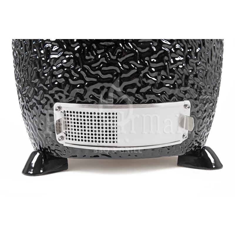 Kamado4u NEO CLASSIC Meater kerámia grill fekete pultba építhető