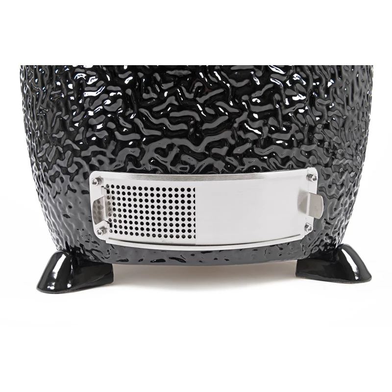 Kamado4u NEO CLASSIC Meater kerámia grill fekete pultba építhető