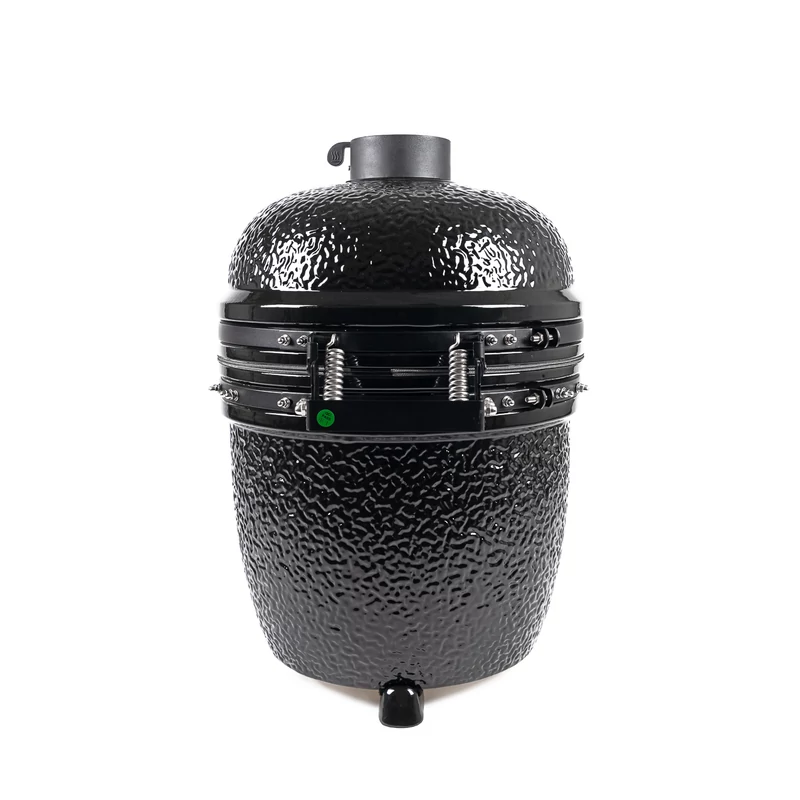 Kamado4u NEO CLASSIC Meater kerámia grill fekete pultba építhető