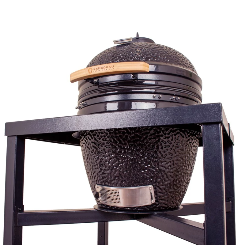 Kamado4u fém asztal beépíthető D47 grillhez