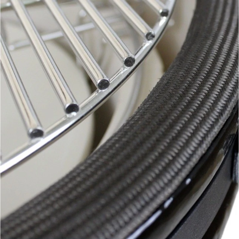 Kamado4u Family D38 kerámia grill fekete pultba építhető Classic Modell