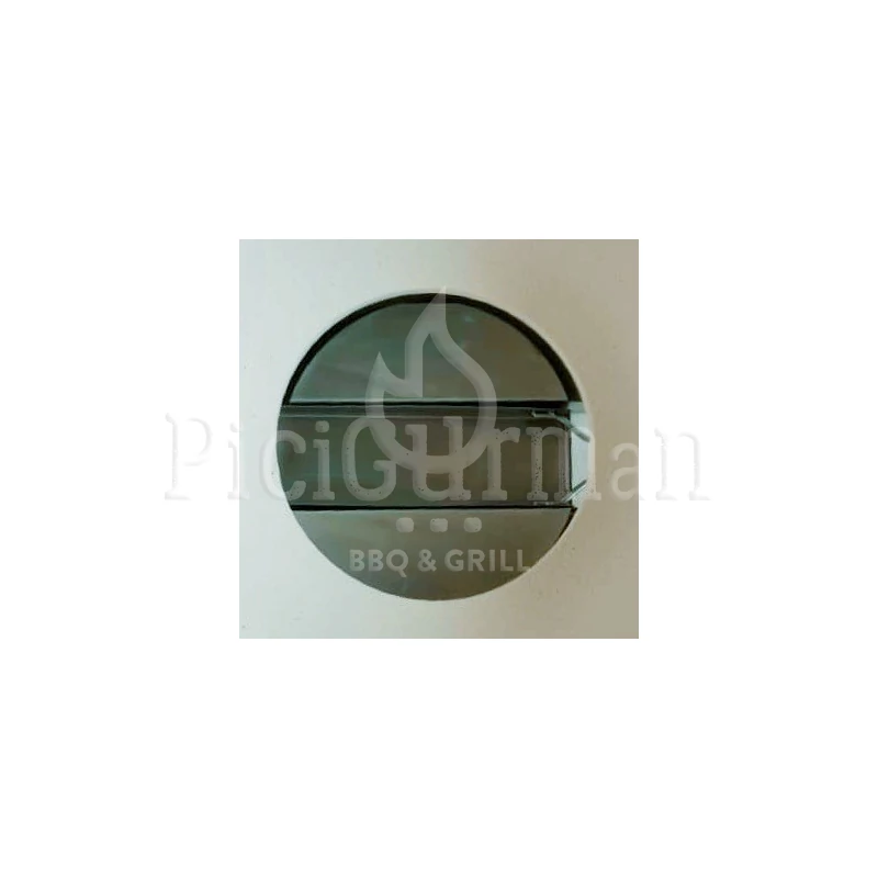Kamado4u Family D38 kerámia grill fekete pultba építhető Classic Modell