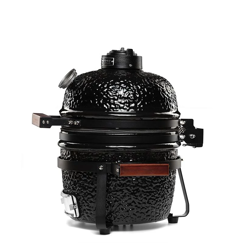 Kamado4u Mini D27 kerámia grill fekete asztali kivitel Classic Modell