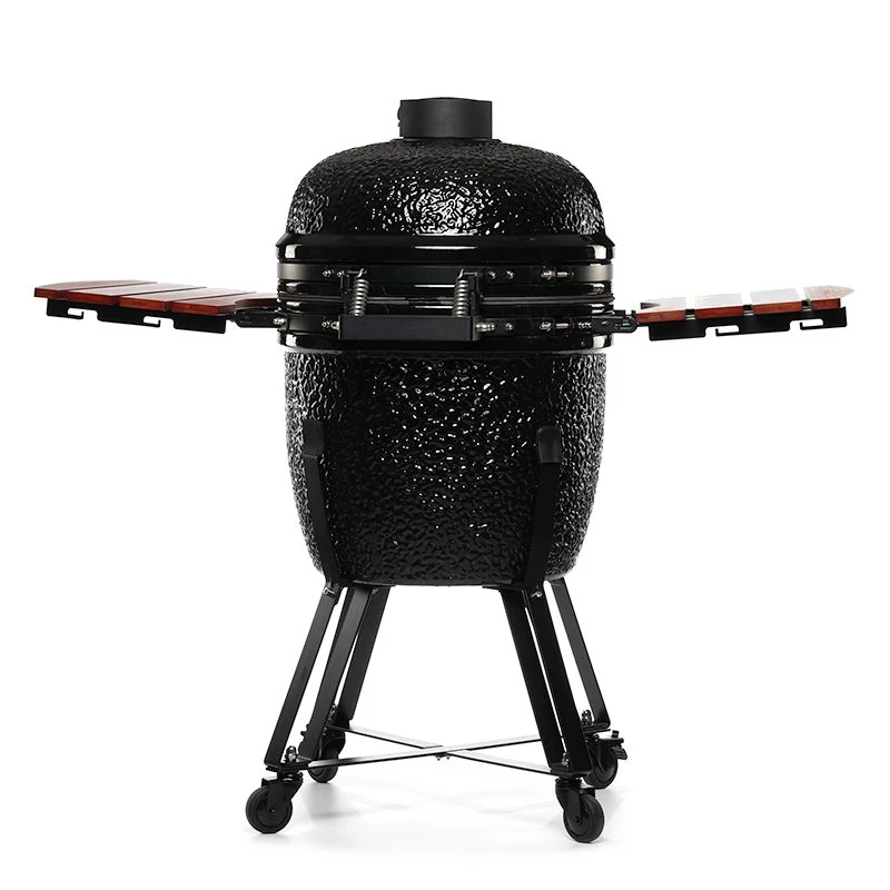 Kamado4u Meater D47 kerámia grill fekete állványos kivitel Classic Modell