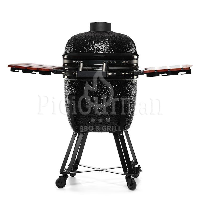 Kamado4u Meater D47 kerámia grill fekete állványos kivitel Classic Modell