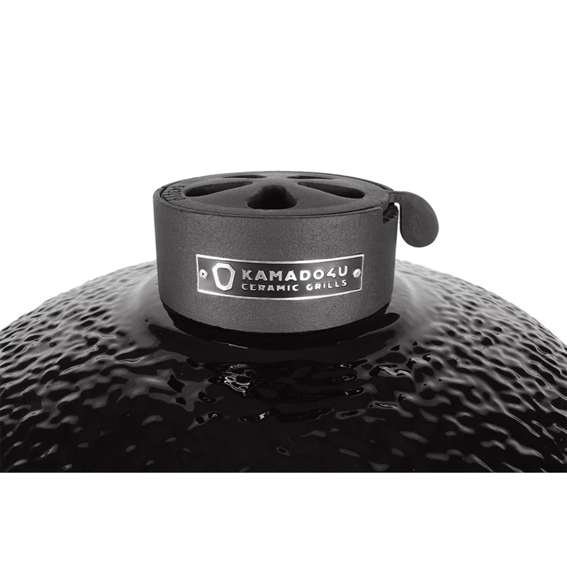 Kamado4u Meater D47 kerámia grill fekete állványos kivitel Classic Modell