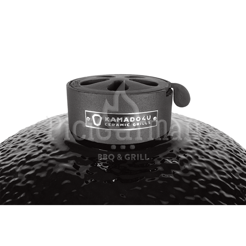 Kamado4u Meater D47 kerámia grill fekete állványos kivitel Classic Modell