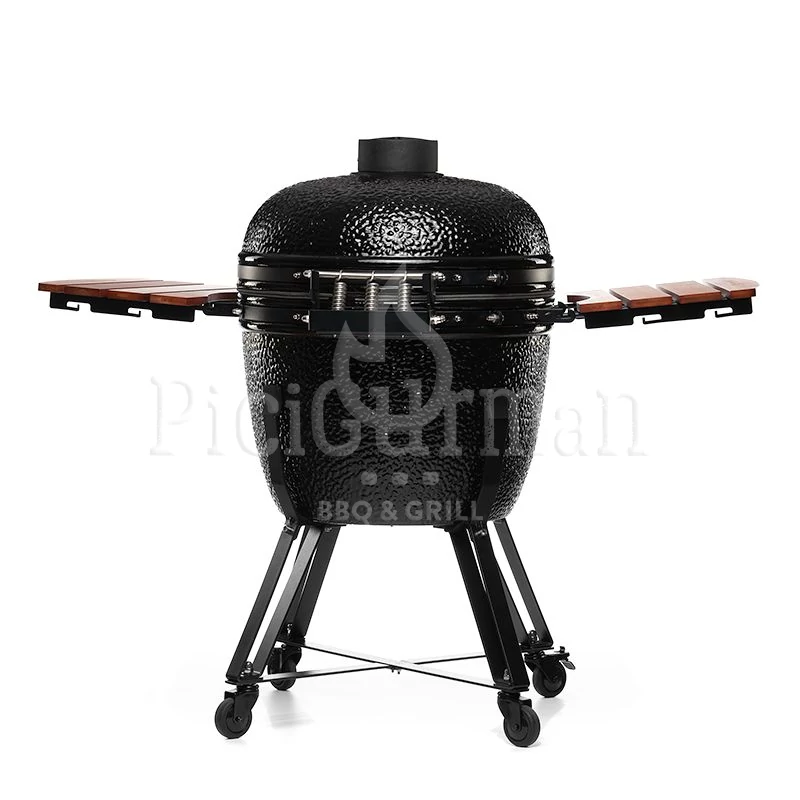 Kamado4u Greater D52 kerámia grill fekete állványos kivitel Classic Modell