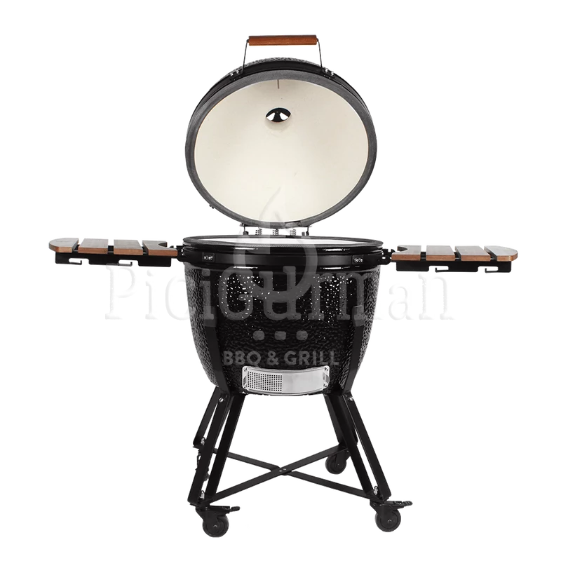 Kamado4u Greater D52 kerámia grill fekete állványos kivitel Classic Modell