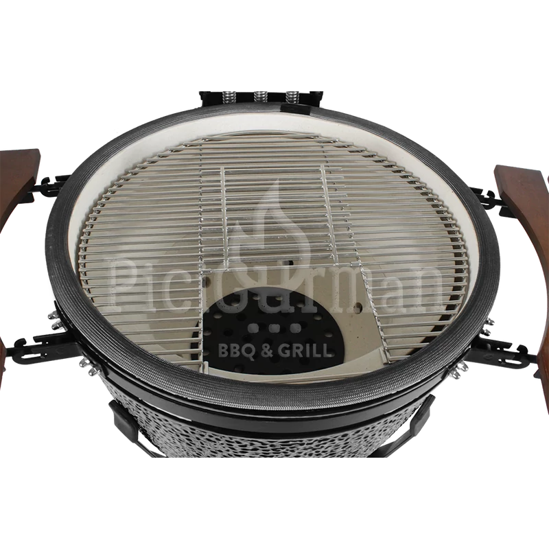 Kamado4u Greater D52 kerámia grill fekete állványos kivitel Classic Modell