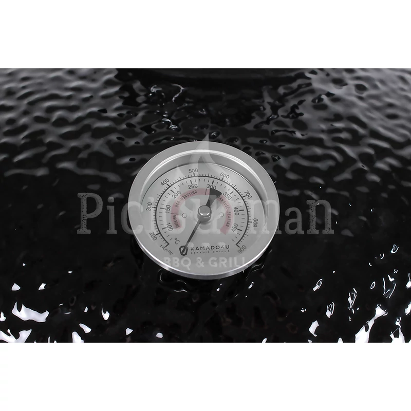Kamado4u Greater D52 kerámia grill fekete állványos kivitel Classic Modell