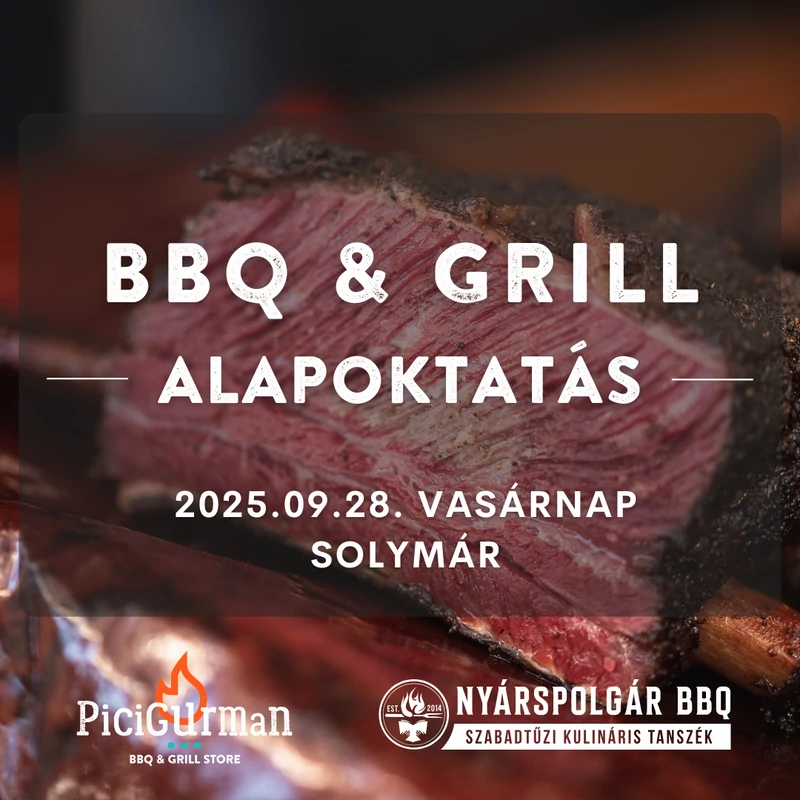 Picigurman GRILL & BBQ Oktatás by Nyárspolgár