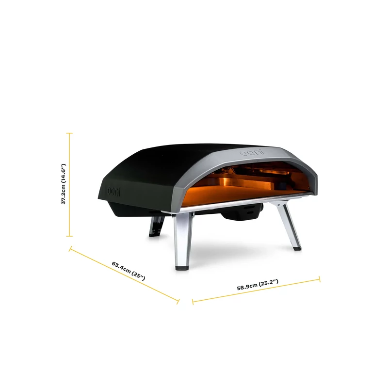 Ooni Koda 16 (30 mbar) gázüzemű pizza kemence