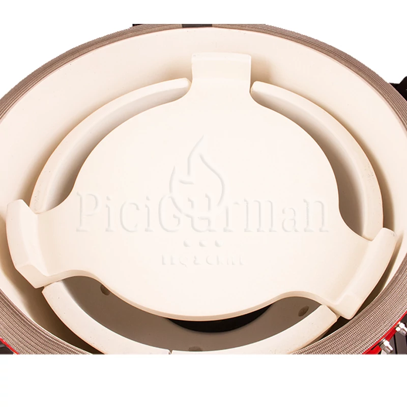 PGM Outdoor kerámia grill D47 piros állványos