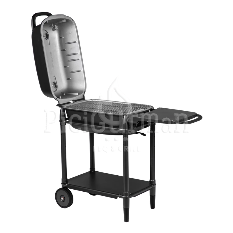 PK Grills&amp;Smoker Original 300 Grafitszürke - Nyitott