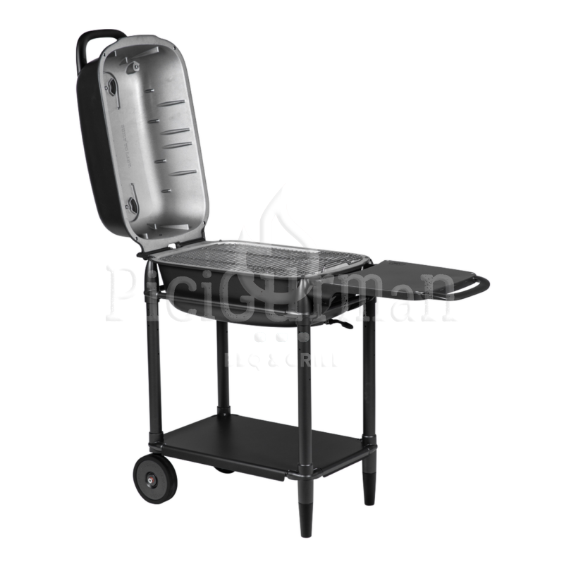 PK Grills&amp;Smoker Original 300 Grafitszürke - Nyitott