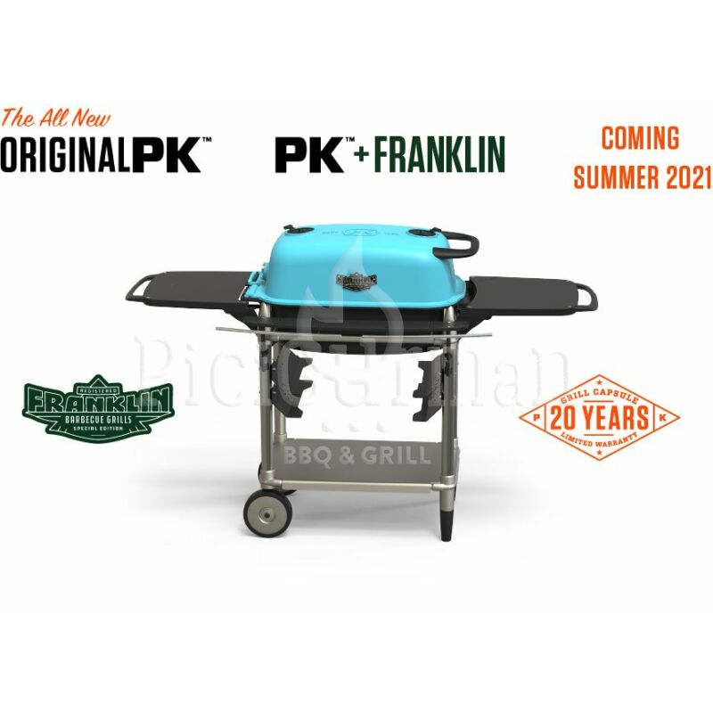 PK Grills & Smoker PK 300 Franklin edition in türkiz/grafit