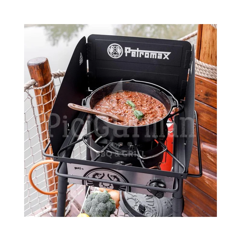 Petromax gázégőfejes főzőasztal egy égőfejjel ge45-s-30 (30mbar)