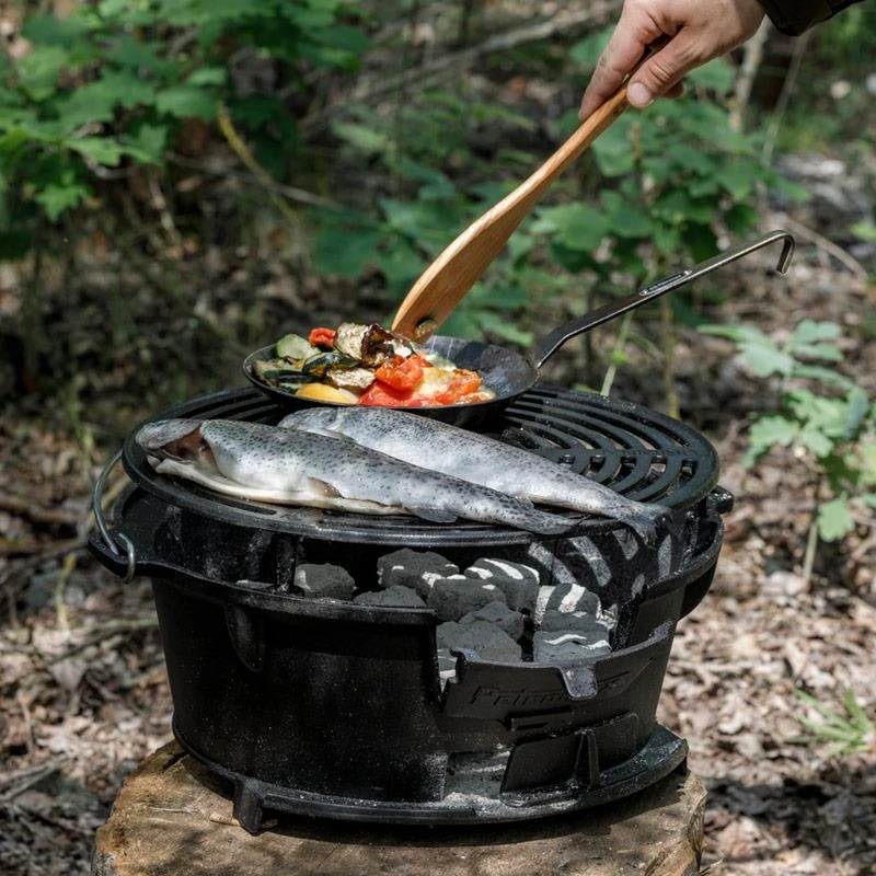 Petromax Fire Barbecue öntöttvas grill