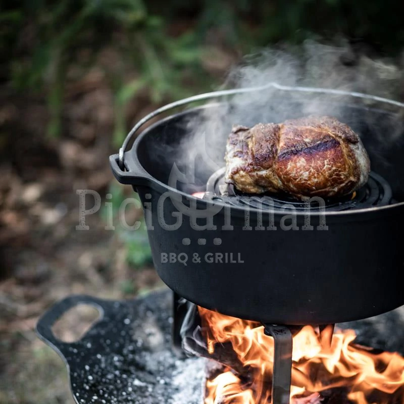 Petromax Dutch Oven ft12 lábak nélkül/lapos fenék