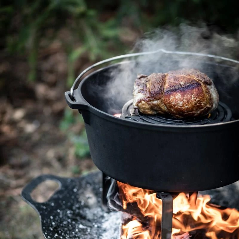 Petromax Dutch Oven ft12 lábak nélkül/lapos fenék