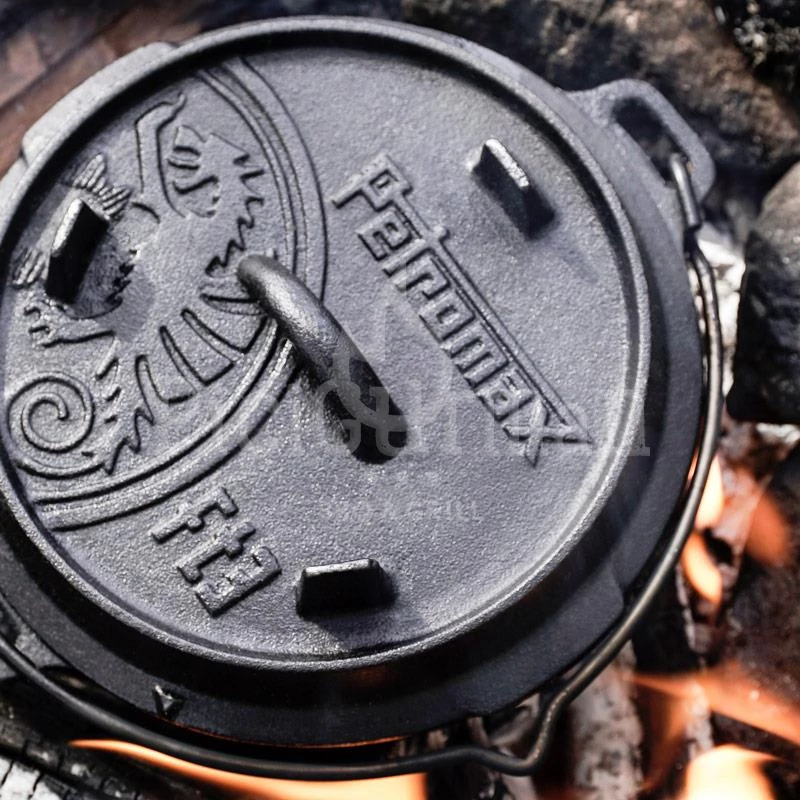 Petromax Dutch Oven ft3 lábak nélkül/lapos fenék