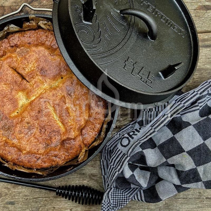 Petromax Dutch Oven ft4,5 lábak nélkül/lapos fenék
