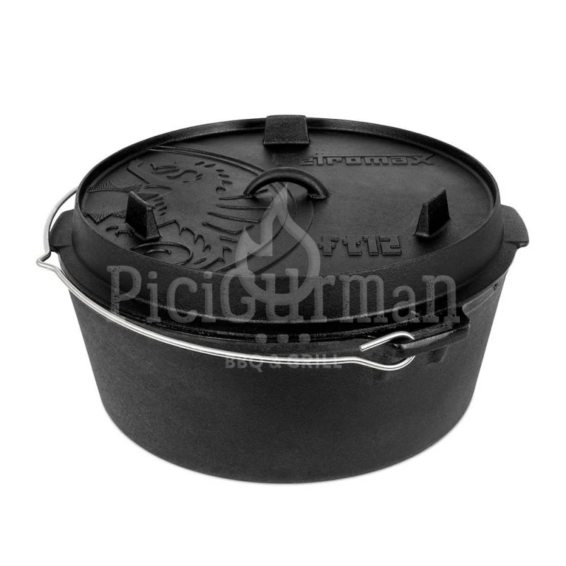 Petromax Dutch Oven ft12 lábak nélkül/lapos fenék