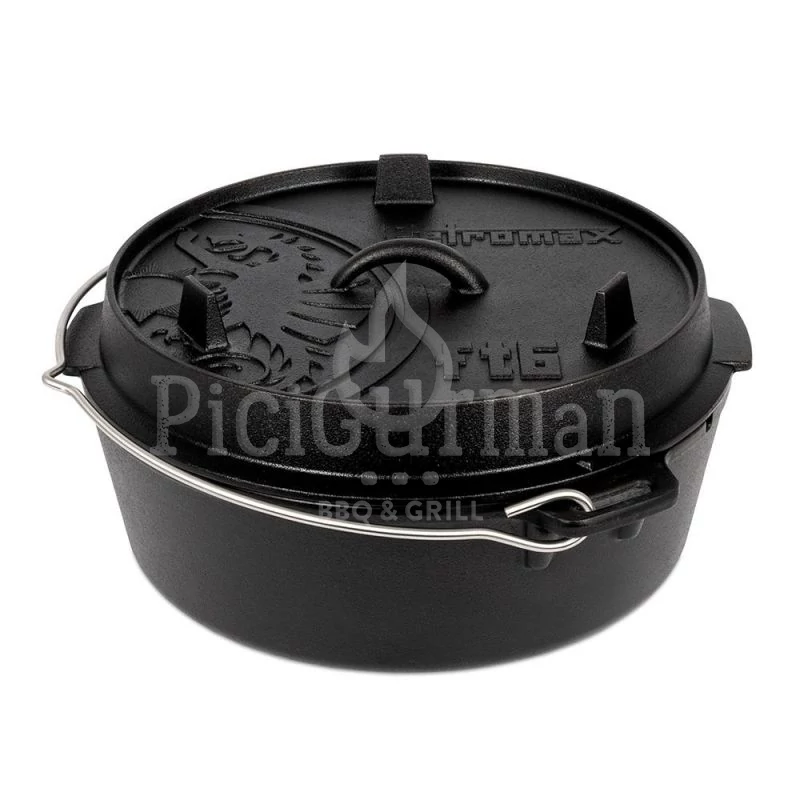 Petromax Dutch Oven ft6 lábak nélkül/lapos fenék