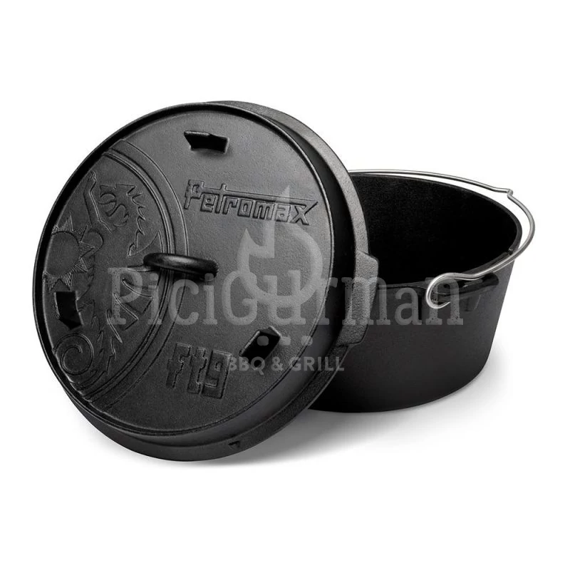 Petromax Dutch Oven ft9 lábak nélkül/lapos fenék