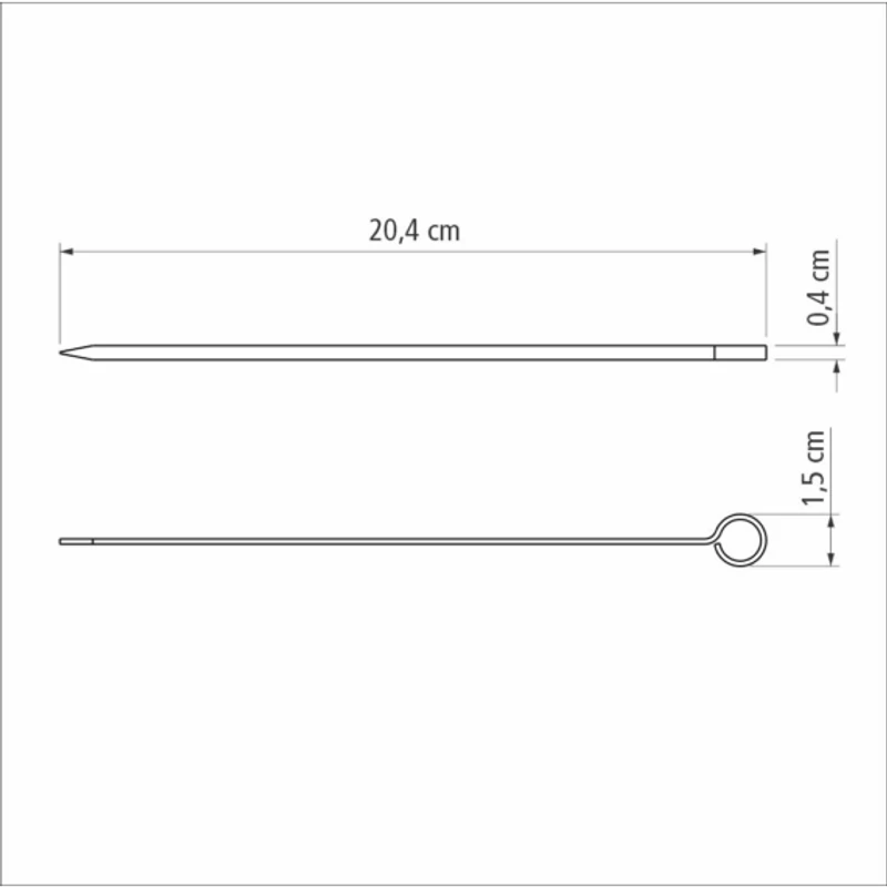 Tramontina Churrasco Nyárs, 6 db, 20 cm