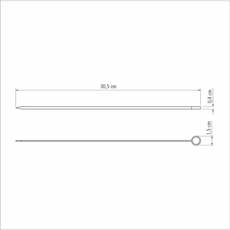 Tramontina Churrasco Nyárs, 6 db, 30 cm