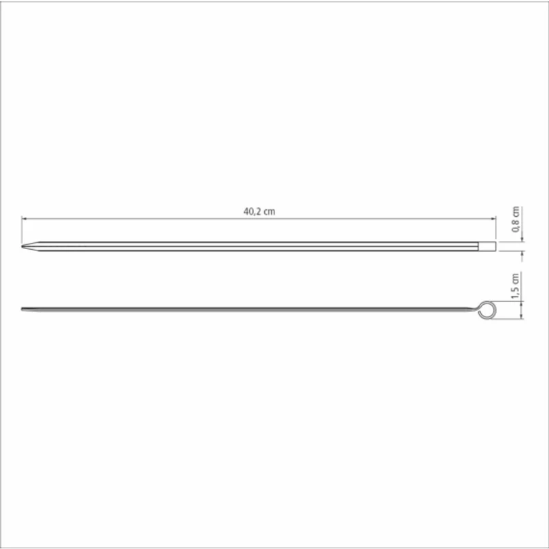 Tramontina Churrasco Nyárs, 6 db, 40 cm