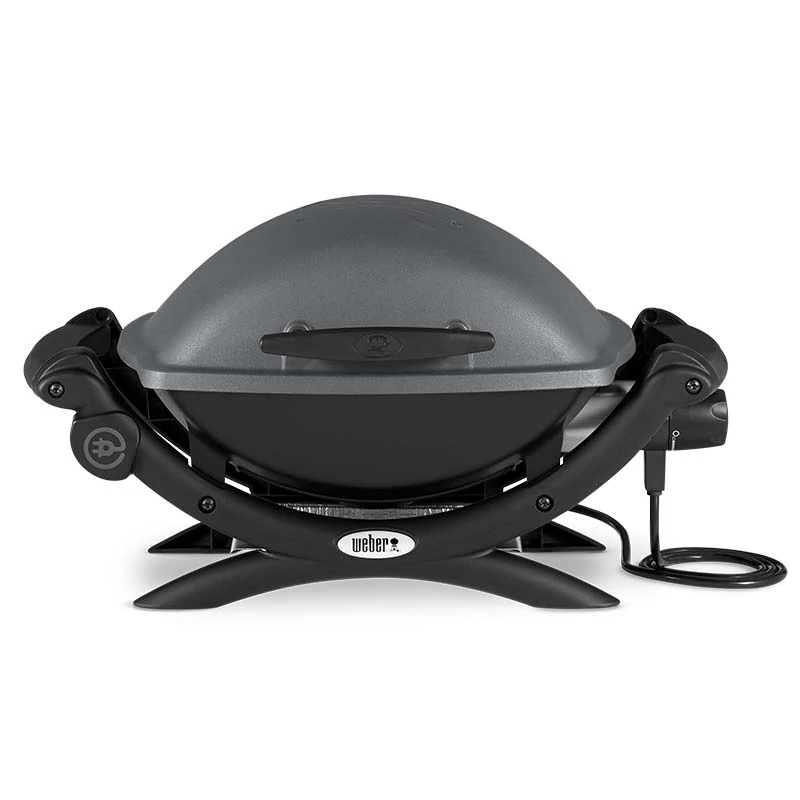 Weber Q 1400 sötétszürke oldalasztal nélkül