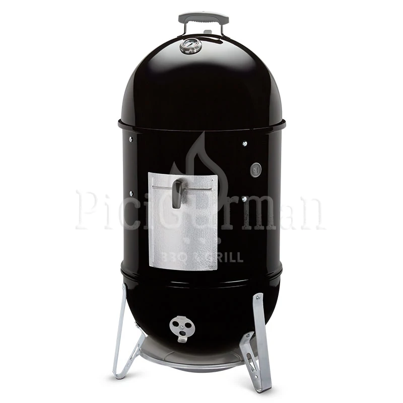 Weber Smokey Mountain Cooker töltényszmóker 47cm fekete