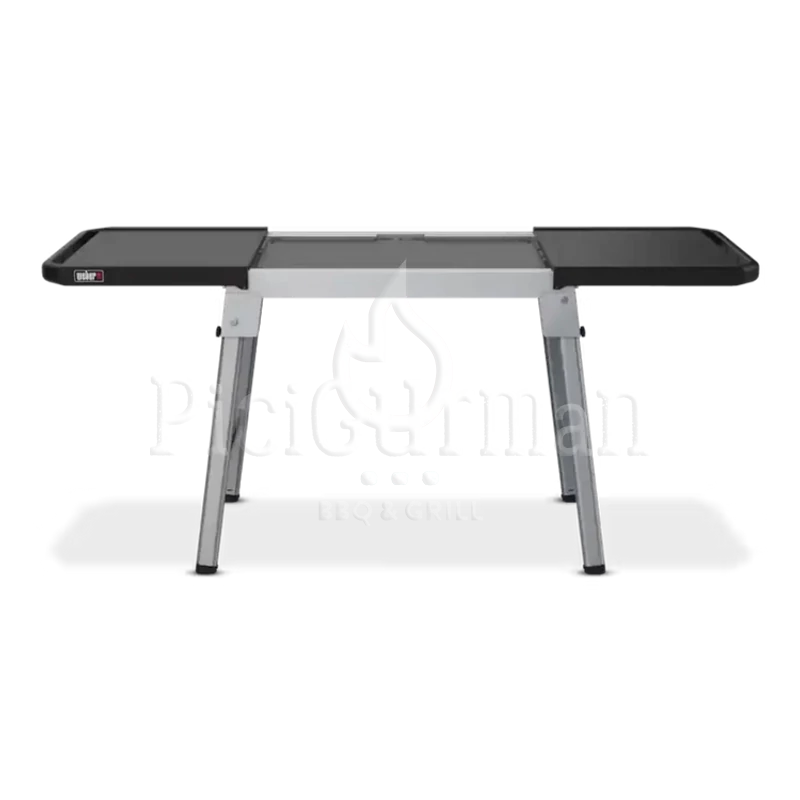 Weber Premium grill asztal, hordozható grillekhez, kinyitható, 43/56 cm