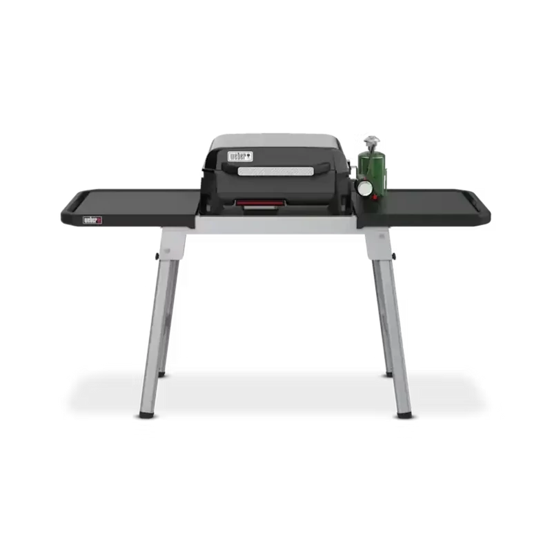 Weber Premium grill asztal, hordozható grillekhez, kinyitható, 43/56 cm