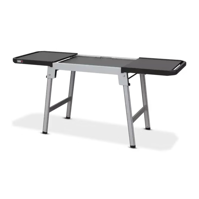 Weber Premium grill asztal, hordozható grillekhez, kinyitható, 43/56 cm