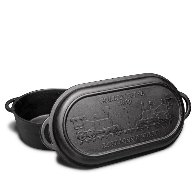 Camp Chef Ovális öntöttvas edény 