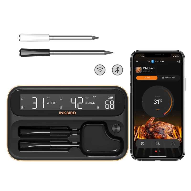 Inkbird Wifi &amp; Bluetooth húshőmérő