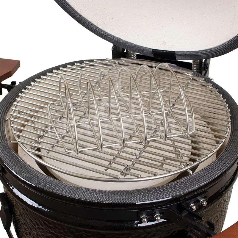 Kamado4u BBQ oldalas tartó D34/38 kamadohoz