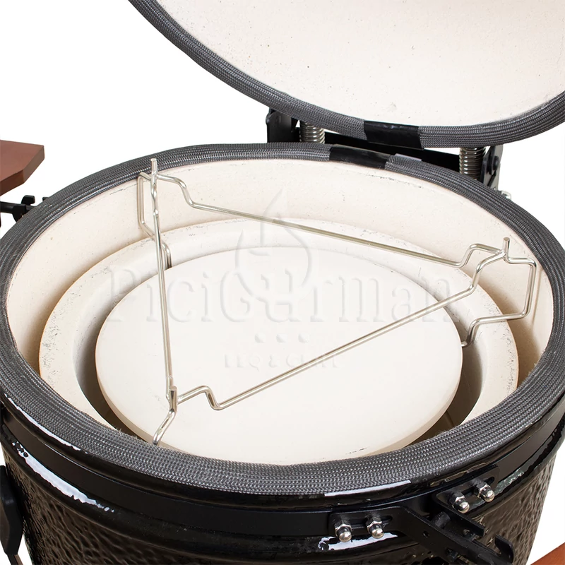 Kamado4u Univerzális sütőkő tartó D38 kamadohoz