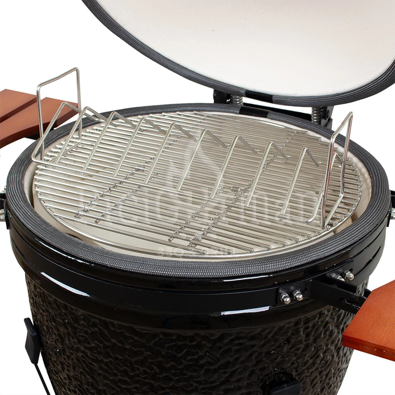 Kamado4u BBQ oldalas tartó L