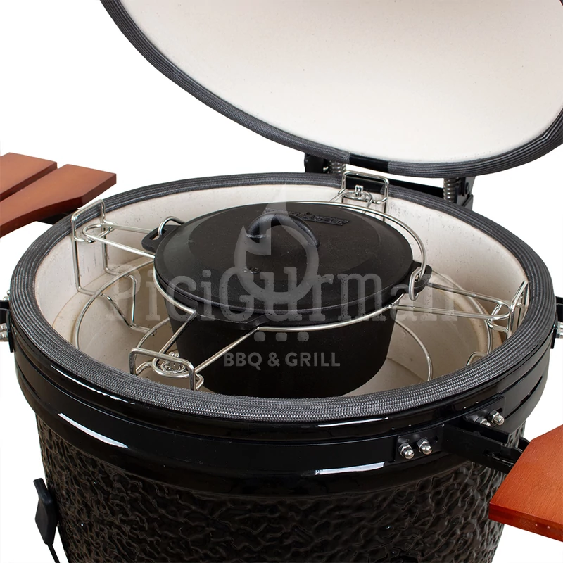 Kamado4u Készlet osztott sütőtér kialakításához D47 kamadohoz