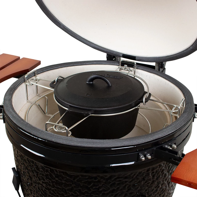 Kamado4u Készlet osztott sütőtér kialakításához D47 kamadohoz